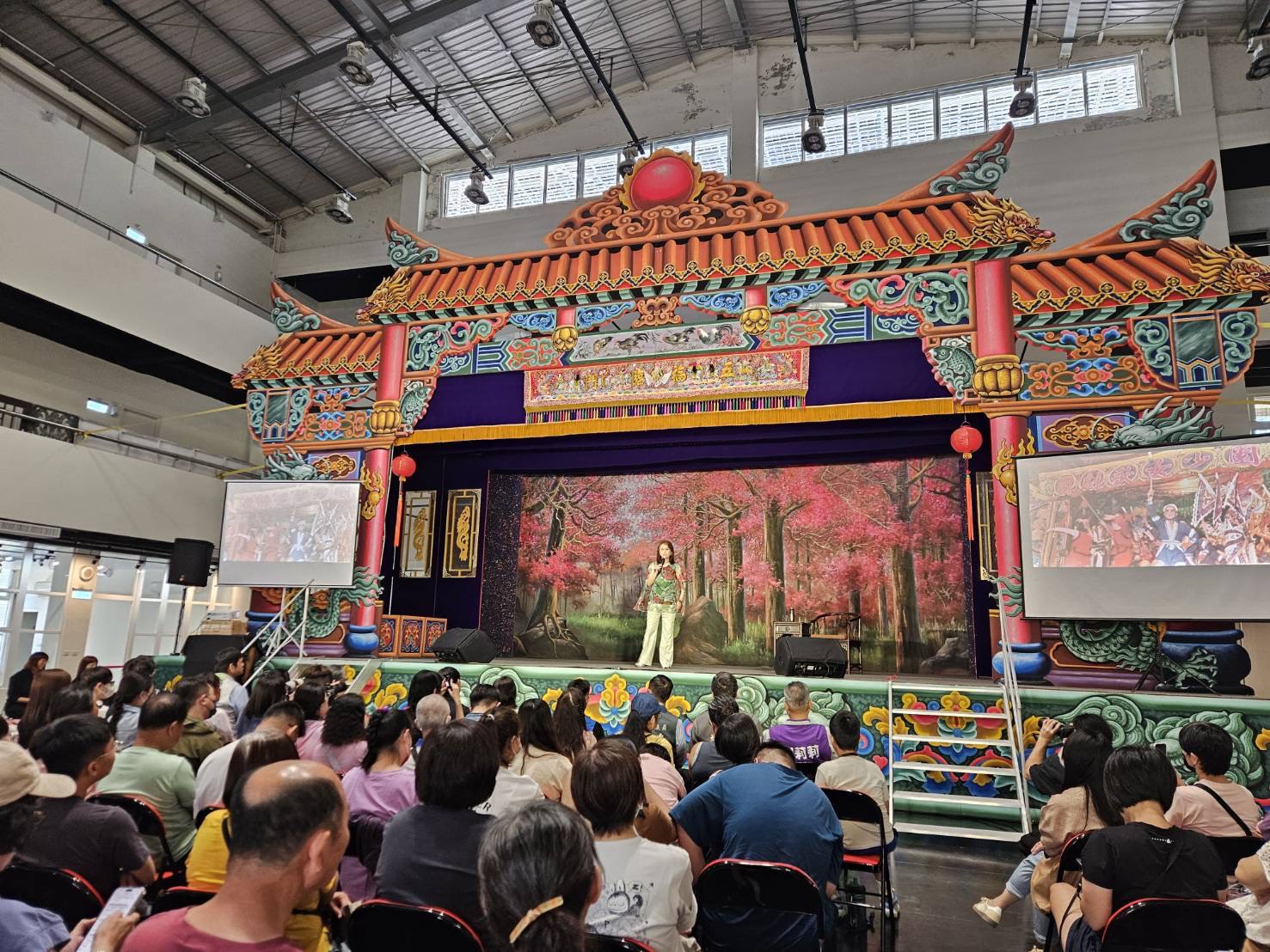 ▲從歌仔戲到城市記憶，孫翠鳳為臺南文學季揭序幕。（圖／記者 楊子安 攝）