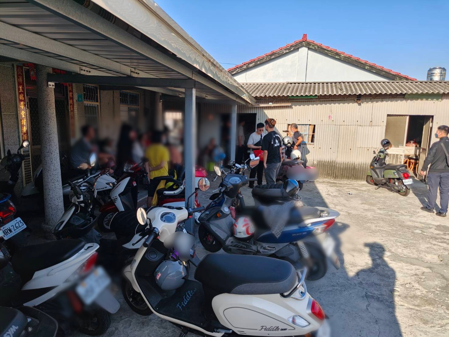 ▲民宅變賭場!台南警埋伏多日破獲安南區聚賭據點。(圖/記者 楊子安 翻攝)