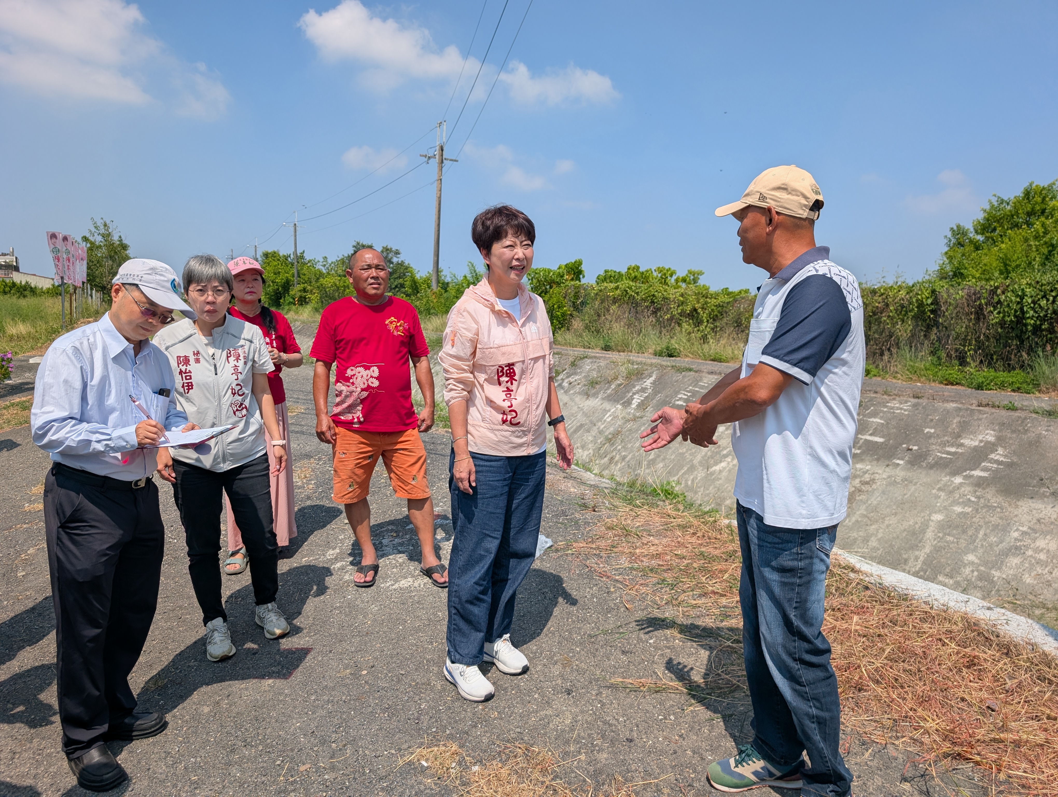 ▲打造安南水岸新亮點，陳亭妃爭取海寮分線綠美化再延伸。（圖／記者 楊子安 翻攝）