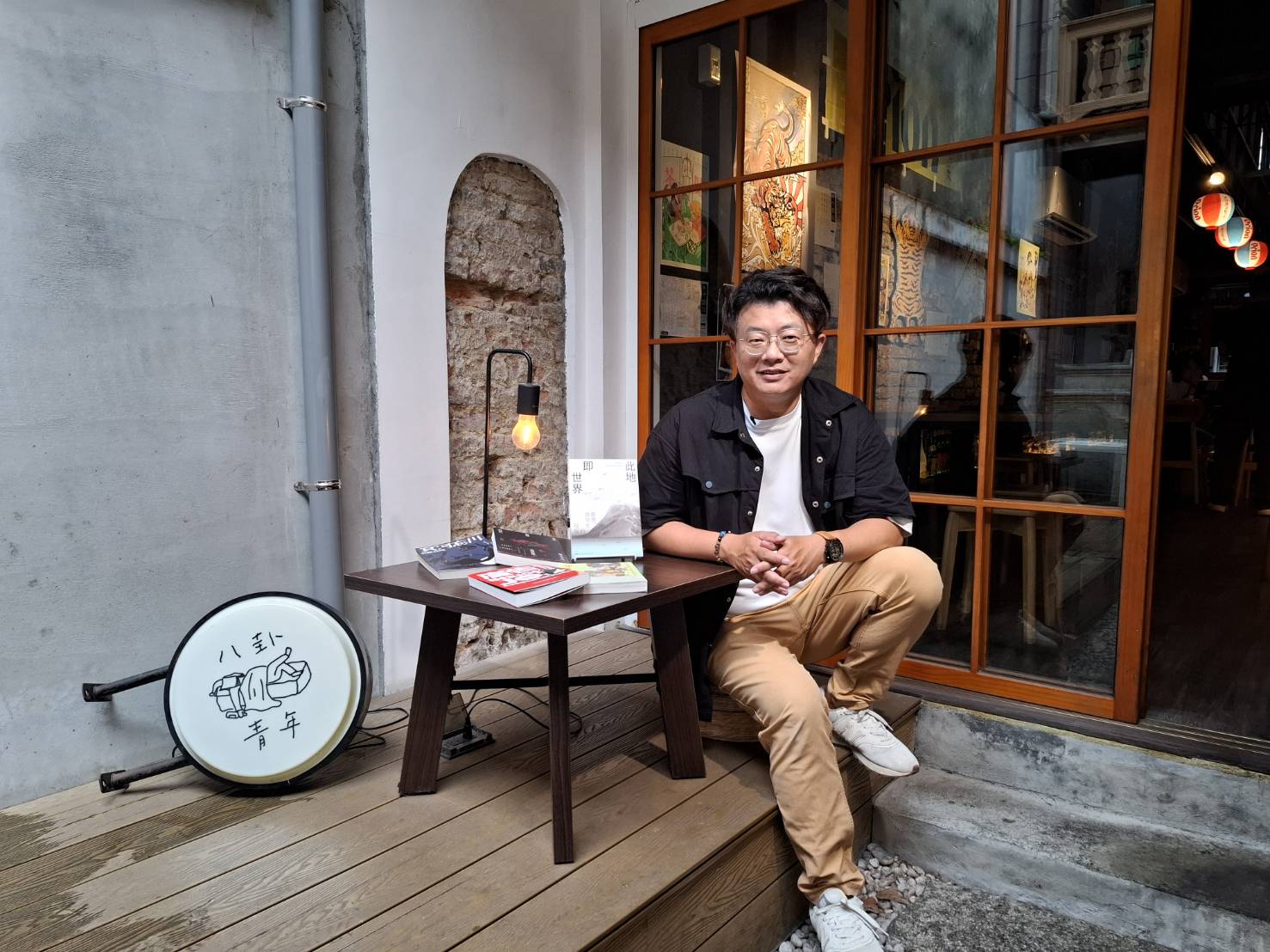 ▲藏身百年老屋的閱讀秘境，阿春爸推薦5本好書探索城市文化。（圖／記者 楊子安 攝）