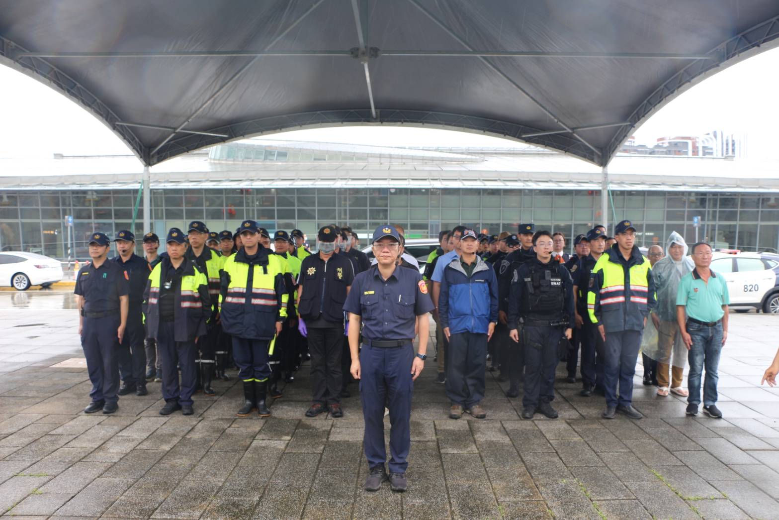 ▲提升公共運輸安全韌性,南警攜手高鐵站實施靖勇專案演練。(圖/記者 楊子安 翻攝)