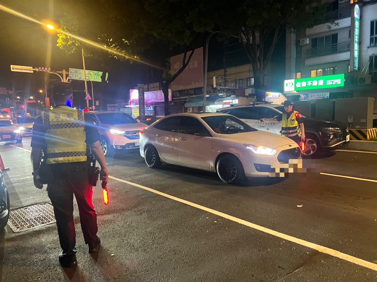 ▲防毒駕零容忍，台南連續兩波專案執法，強化路檢熱點取締。（圖／台南市警察局提供）