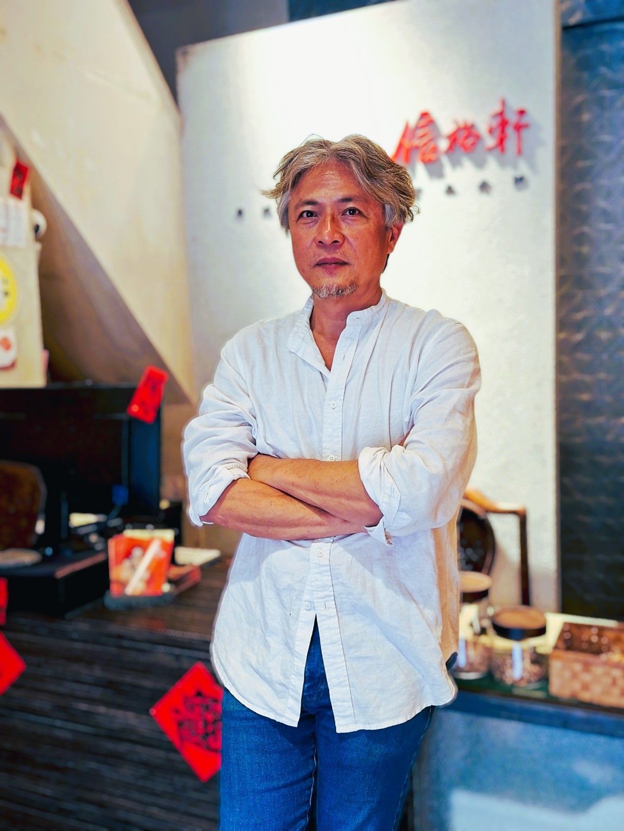 ▲第四代林經堯是信裕軒品牌創立與轉型的重要推手。(張耘書拍攝)