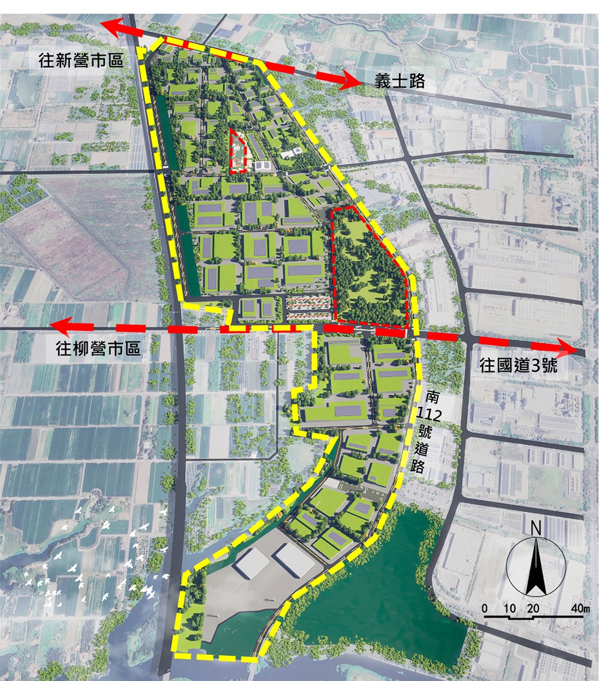 ▲柳科三期預計在115年底取得開發許可，116年進行開發與招商，將作為智慧機器人產業聚落的量產基地。（圖／台南市經發局提供）